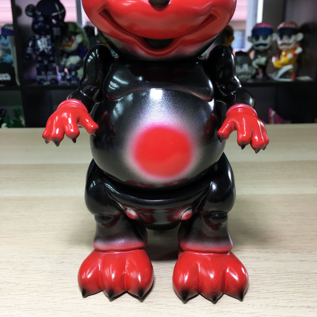 Ron English x BlackBook Toy( ロン・イングリッシュ) Mousezilla Red