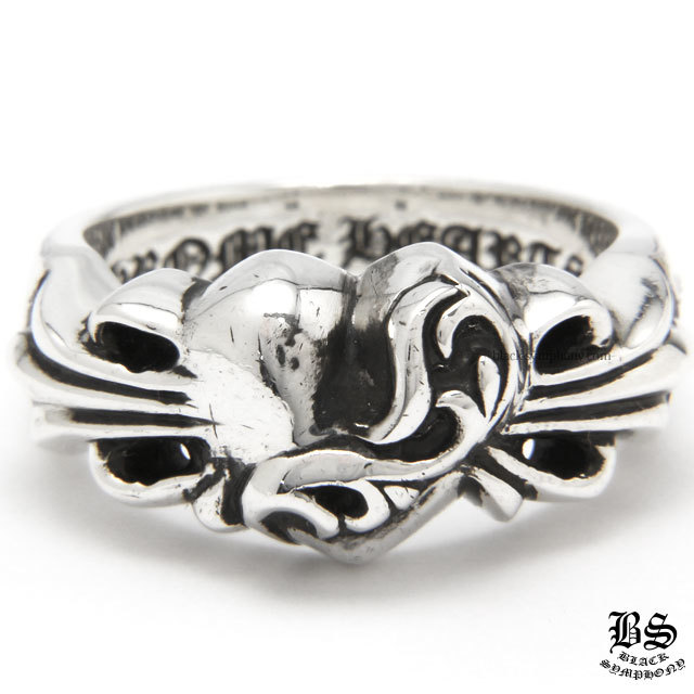 クロムハーツフローラルクロスハートリング|クロムハーツ通販専門店