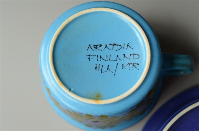 希少！ARABIA アラビア Hilkka Liisa Ahola ティーカップ＆ソーサー