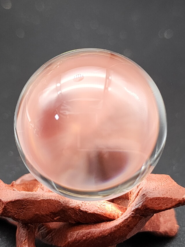 高品質】ブラジル産クリアクォーツ・スフィア CQS003