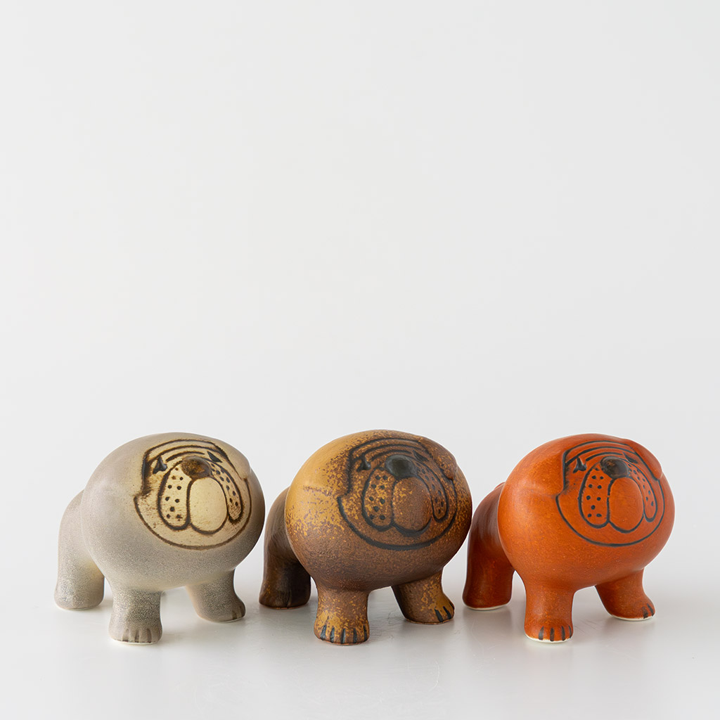 個別販売】Lisa Larson リサ・ラーソン｜BULLDOG ブルドッグ Sサイズ