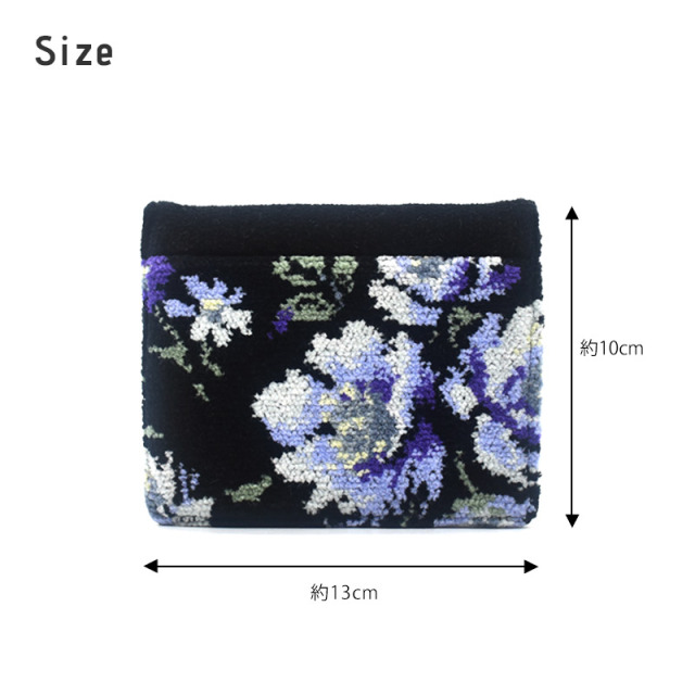 Enjeau(アーンジョー)：ローズソフィア シェニール織 ポケット