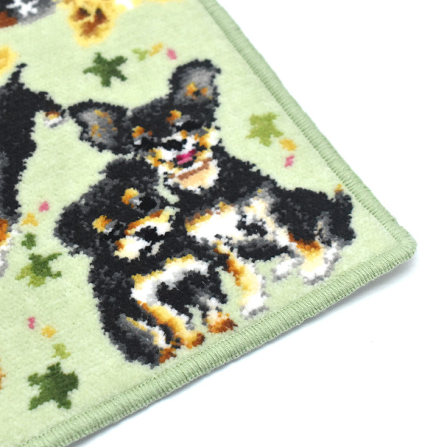 Enjeau(アーンジョー)：チワワ チワプー ペアーズシリーズ ハンカチ