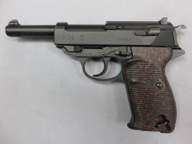 マルゼン】ワルサーP38 ブラック