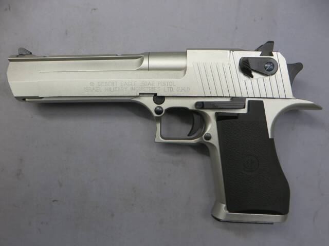 タナカ】デザートイーグル .50AE HW “Warm Silver Coating”