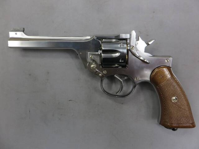 マルシン】エンフィールド No.2 Mk1 ステンレスシルバー ABS モデルガン