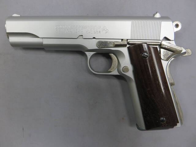 MGC】 コルト ガバメントMK4シリーズ70 ブラック＆シルバー 2挺セット