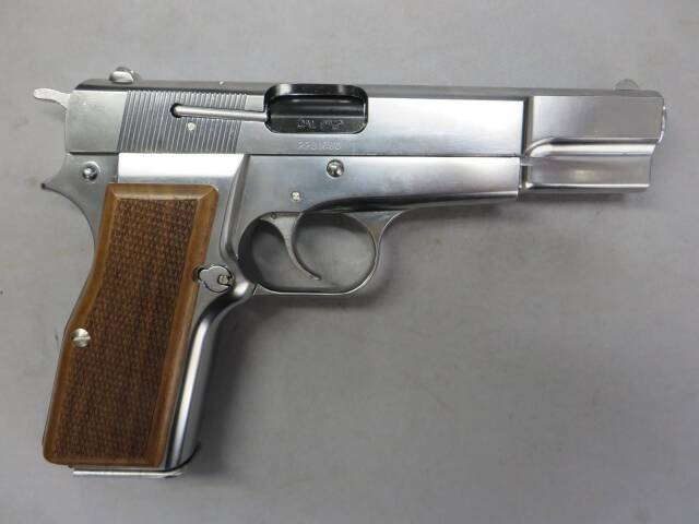 マルシン】ハイパワー コマーシャル シルバー ABS 木製グリップ