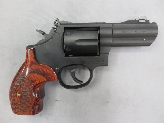 タナカ】S&W M19 PC K-Comp 3in HW Ver.3・木製グリップ