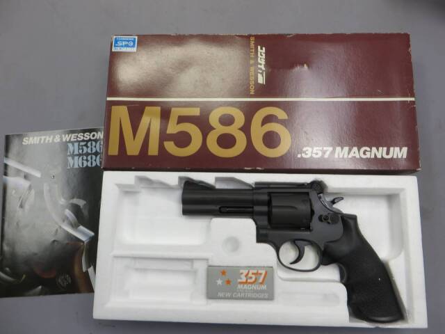 コクサイ】S&W M586 357マグナム 4in No.94 モデルガン