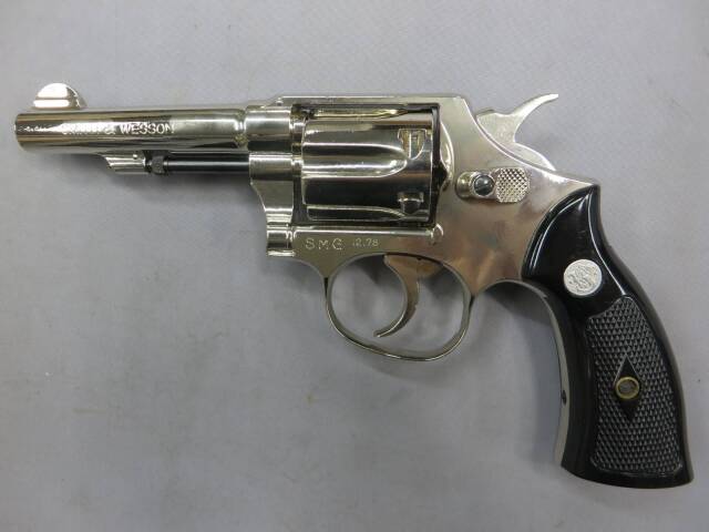 コクサイ】 ミリタリー＆ポリス リボルバー 4in SMG・金属モデルガン