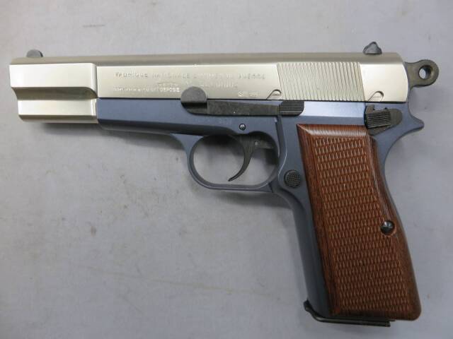 タナカ】ブローニングハイパワーM1935 ハーフシルバー