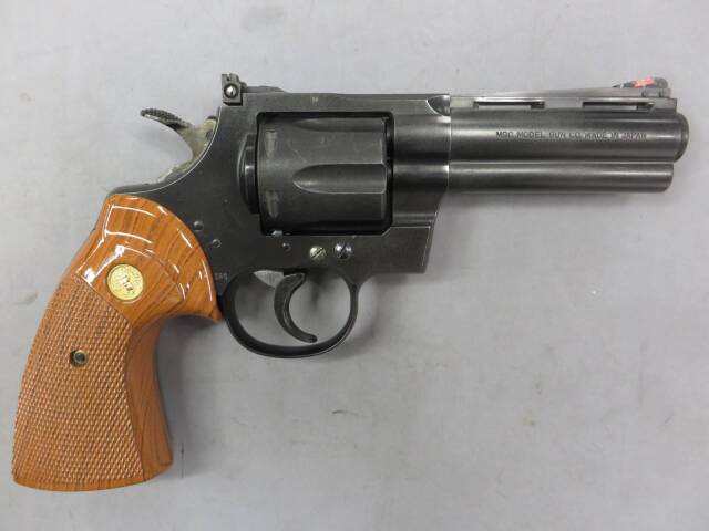MGC】コルト パイソン.357Mag 4in SRH（スーパーリアルHW） モデルガン