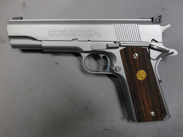 ウエスタンアームズ】コルト ゴールドカップ ナショナルマッチ シルバー