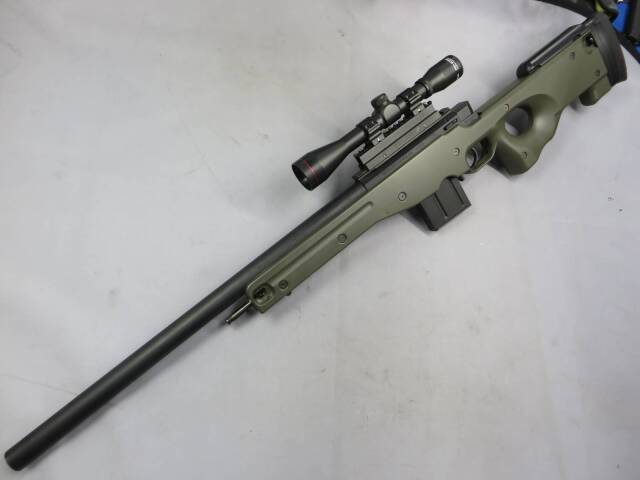 東京マルイ】L96AWS ODストック・ハイマウント・プロスコープ