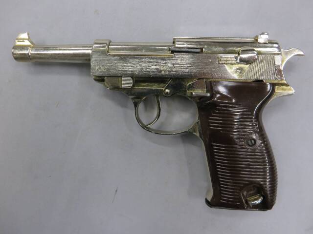 マルシン】ワルサーP38 ミリタリー タニオアクション SMG 金属モデルガン