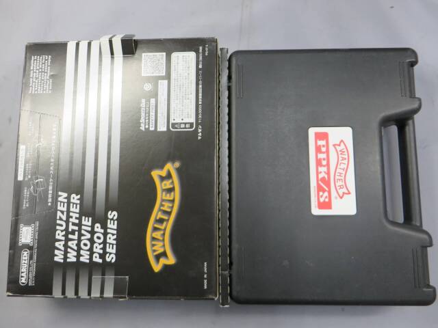 マルゼン】ワルサー PPK/S ステンレスシルバー ムービープロップシリーズ