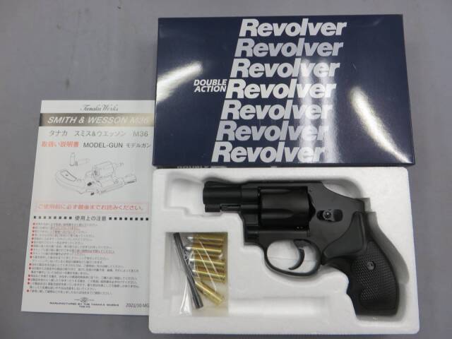 タナカ】 S&W M442 センチニアル エアーウエイト HW Ver.2 モデルガン