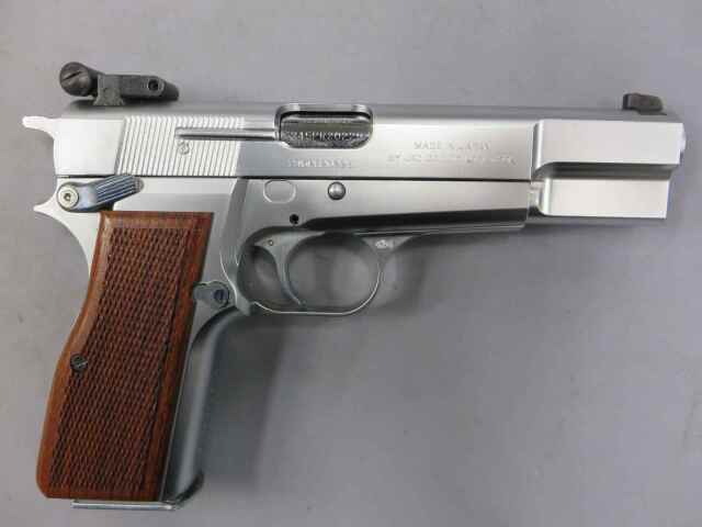 JAC製ABS樹脂ガスガン ブローニングHPハーフーシルバーASGK合法品