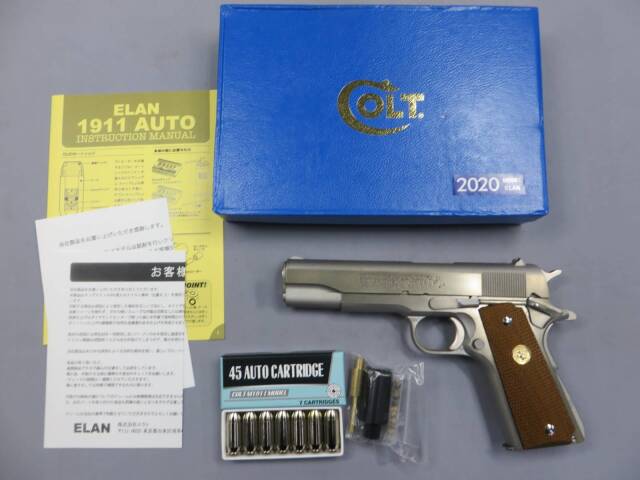 エラン】コルトMK4シリー70 シルバー 2020 モデルガン