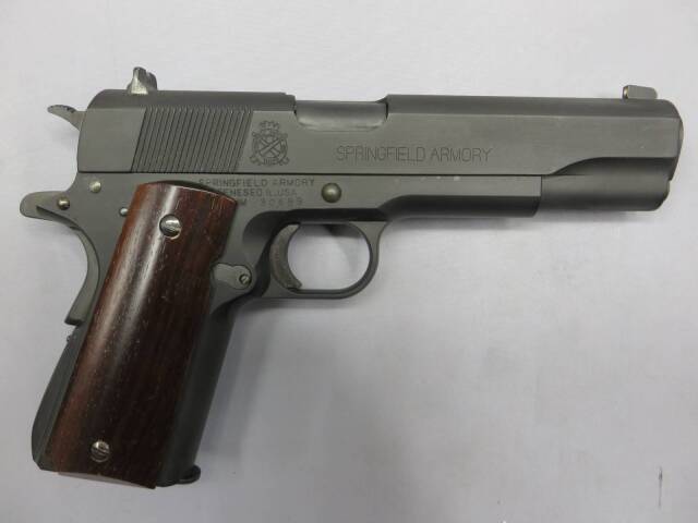 MGC】スプリングフィールド M1911A1 Cal.45 STD / 木製グリップ モデルガン