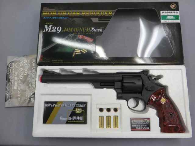 クラウン】S&W M29 .44マグナム 8in カート式・ガス リボルバー