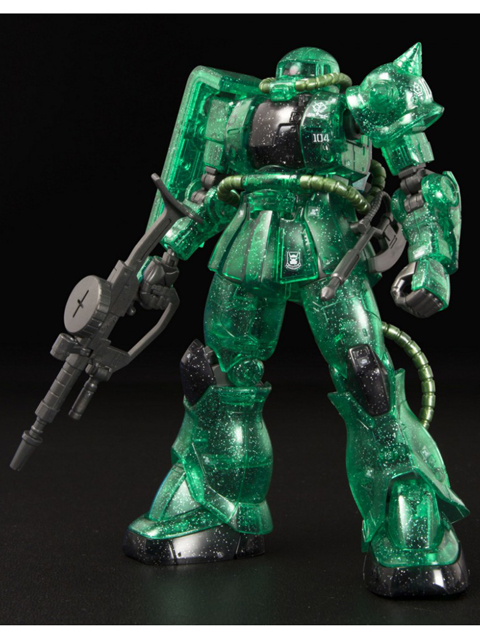 劇場限定 HG 1/144 ザクII C型/C-5型 リミテッドクリアVer.