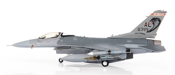 JCW 1/144 (ダイキャスト製) F-16C アラバマ州空軍州兵 100th FS 187th