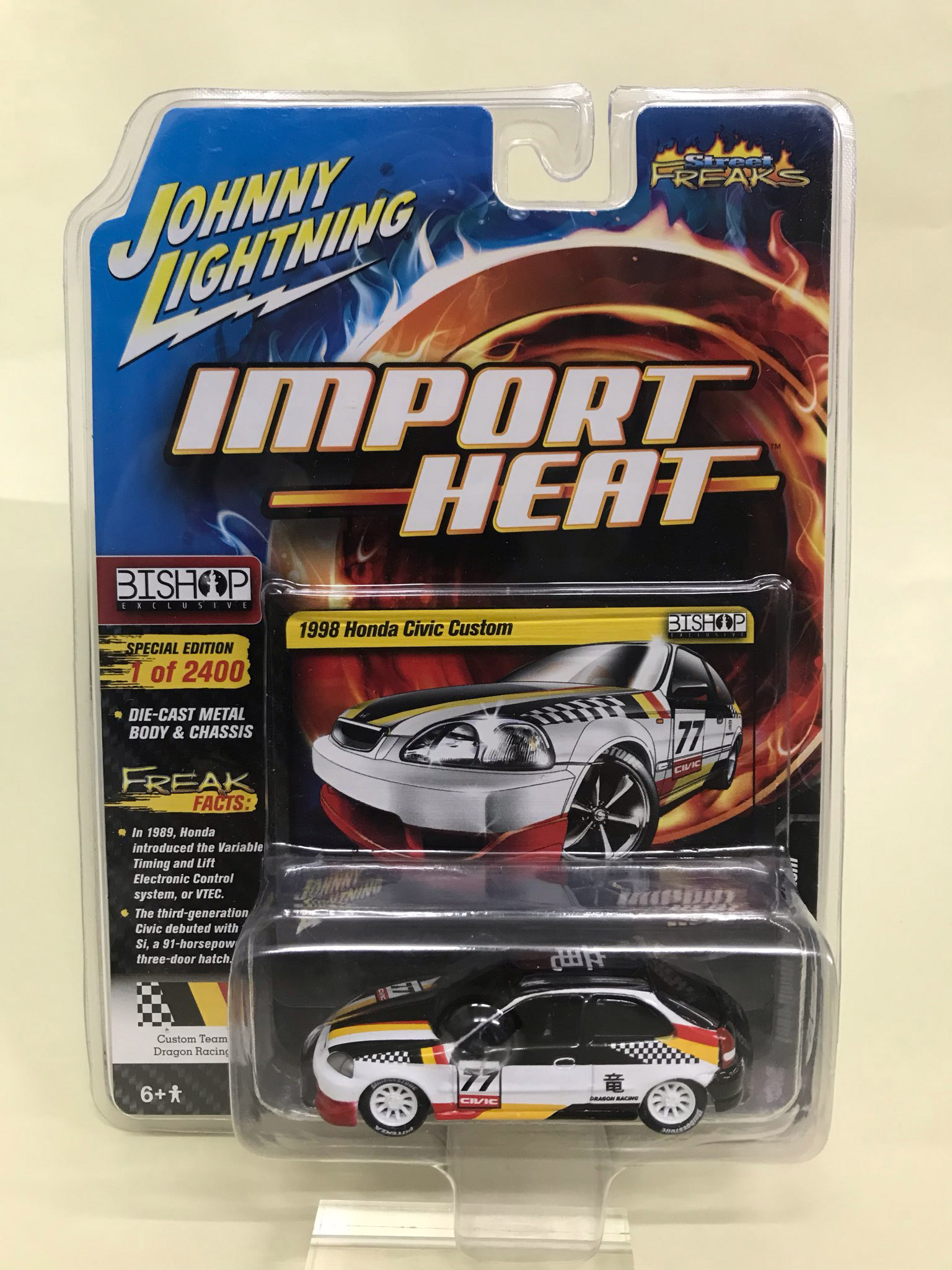Johnny Lightning（ジョニーライトニング）1/64 Honda シビック EK9