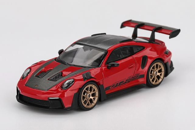 予約]MINI GT 1/64 (ダイキャスト製) ポルシェ 911(992) GT3 RS ヴァイ