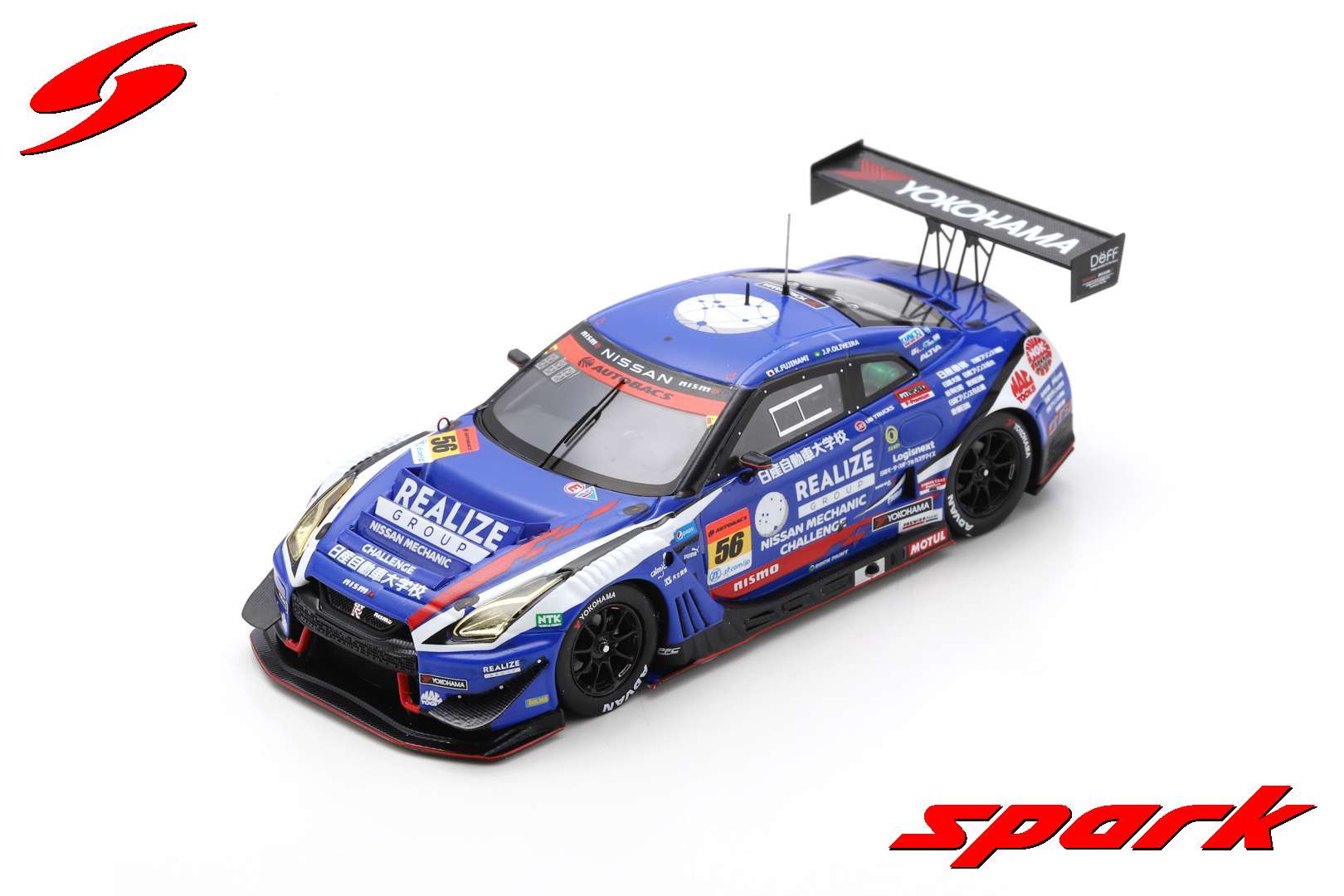 Spark (スパーク) 1/43 REALIZE NISSAN MECHANIC CHALLENGE GT-R No.56