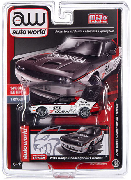 オートワールド 1/64 2019 ダッジ チャレンジャー SRT ヘルキャット