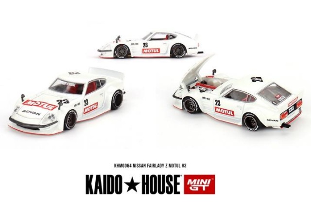 MINI GT 1/64 ダットサン KAIDO フェアレディ Z MOTUL V3(右ハンドル