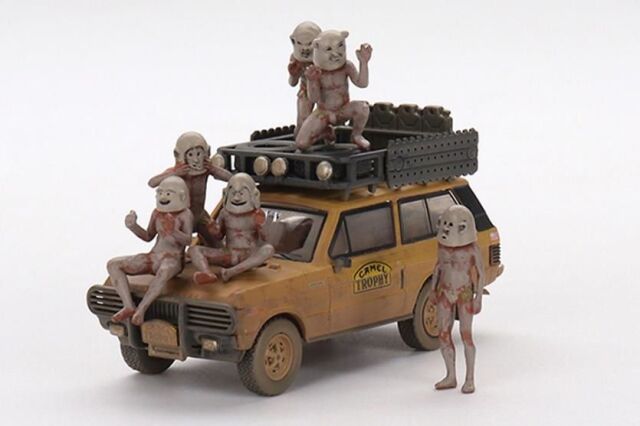 MINI GT 1/64 レンジ ローバー 1982 キャメルトロフィー パプア