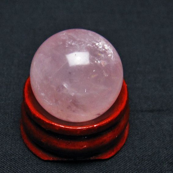 パワーストーン 天然石 ローズクォーツ丸玉 20mm [T451-9832]