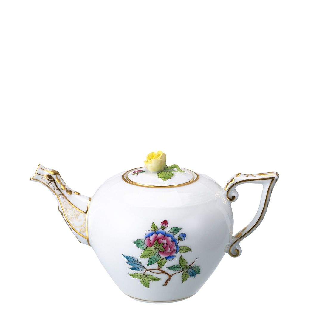 ヴィクトリア・プレーン] ミニティーポット バラ