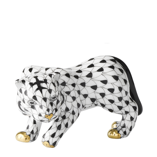 干支置物・とら（黒）