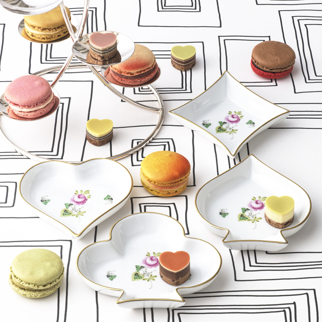 ウィーンの薔薇・シンプル] ハートディッシュ