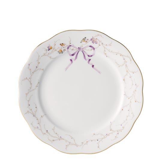 エデン・シンプル・ローズドラジェ] デザートプレート