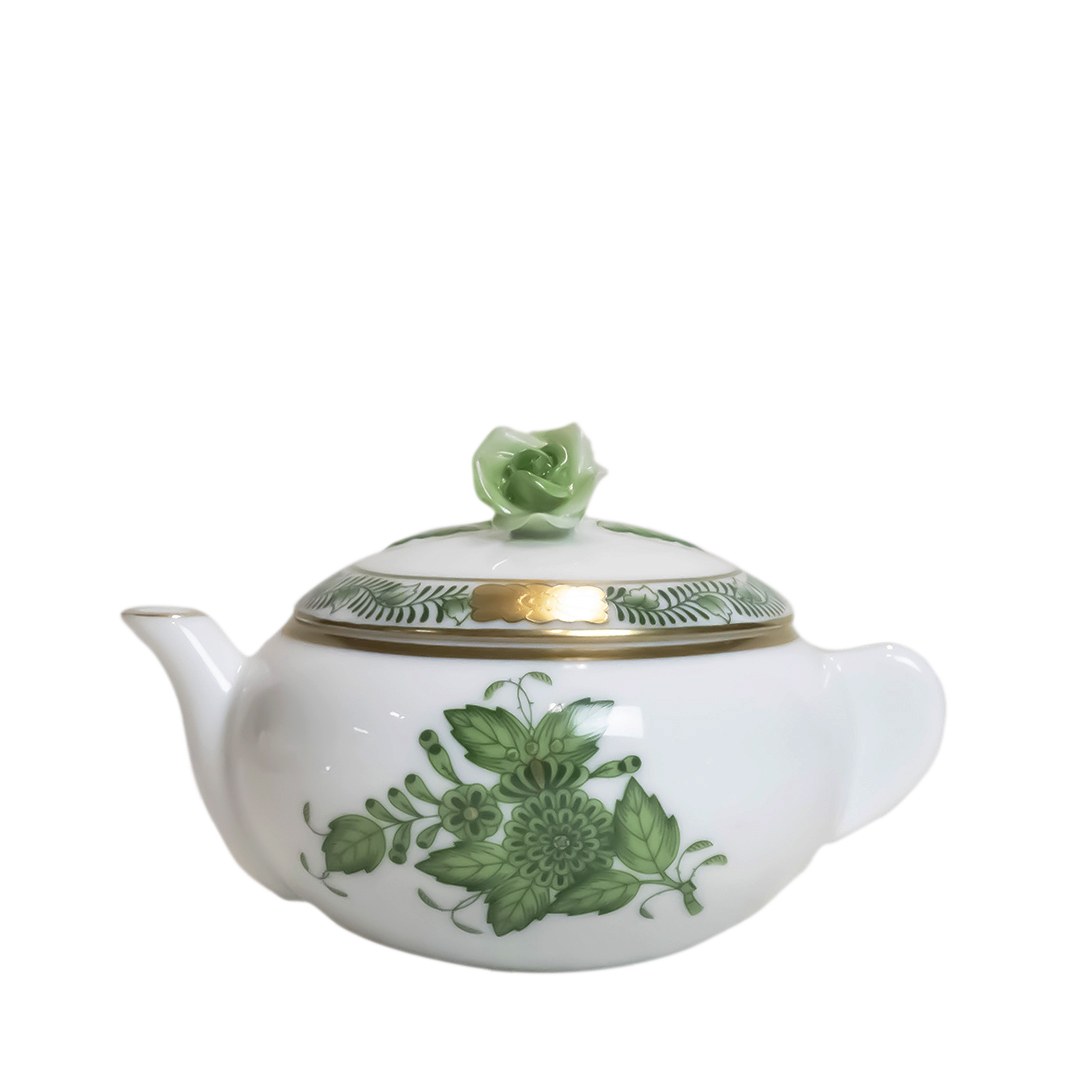 アポニー・グリーン] ティーポット型小筺