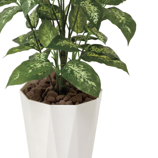 光触媒 光の楽園ディフェンバキア1.1m【インテリア フェイクグリーン