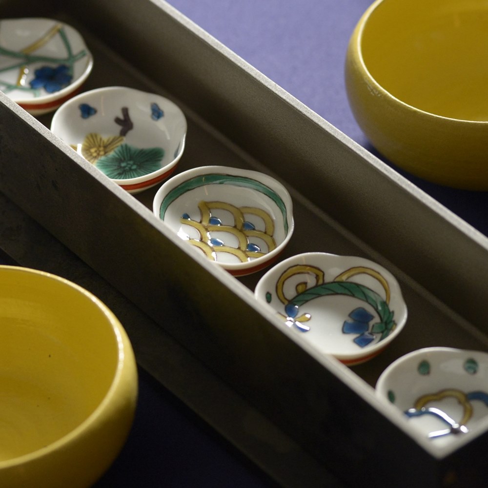 瑛生の器（九谷美陶園）｜豆皿(箸置)｜作家の器と暮らす。IVORY