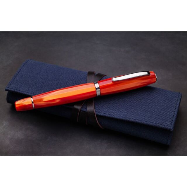 スクリーボ 限定生産品 フィール アランチオ 万年筆 14Kフレックス/18K