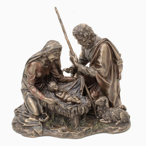 送料無料】【イタリア製】 キリスト/マリア/ヨセフ/宗教会/聖家族 癒し