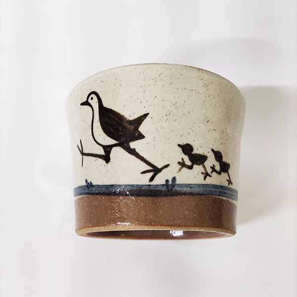 シロハラクイナ楕円皿