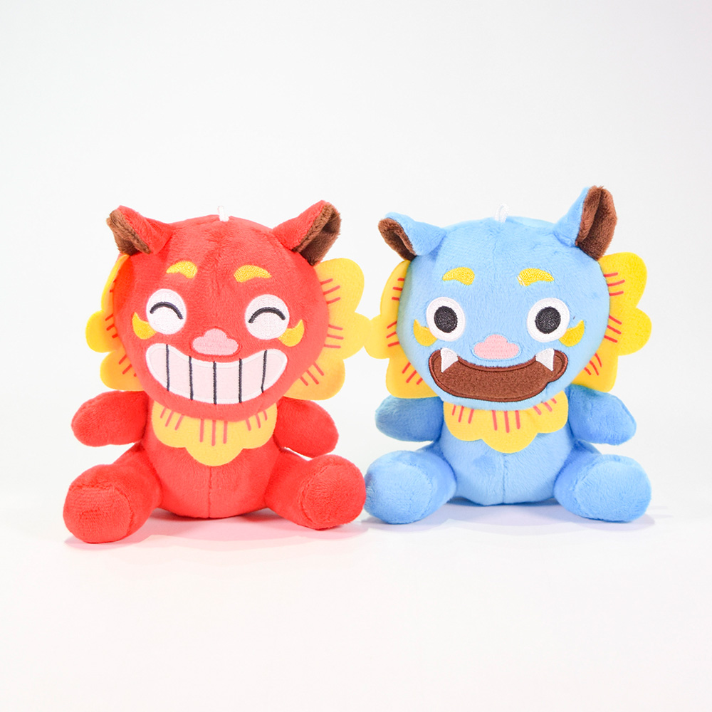 シーサー かわいい ぬいぐるみ キーホルダー お取り寄せ 置物 玄関