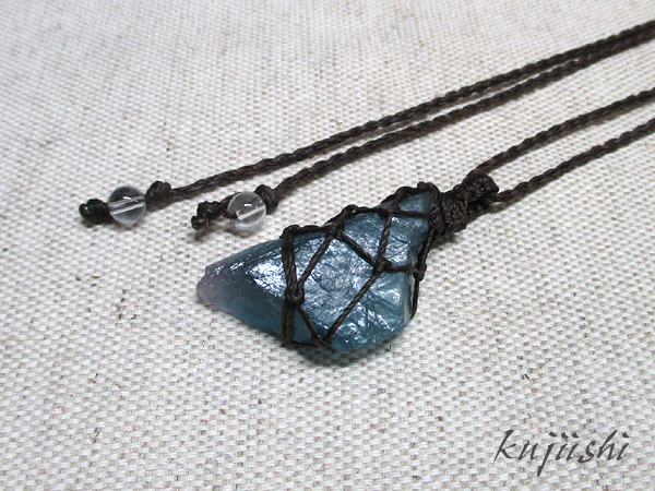 ブルーフローライト（蛍石） アフガニスタン産 原石 オリジナル