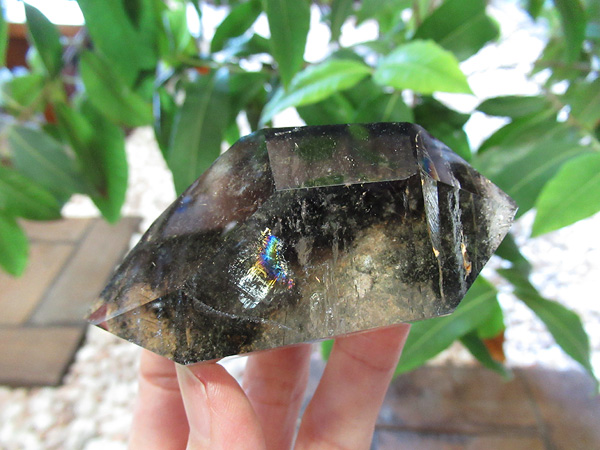 高品質 ルチル ガーデンスモーキークォーツ 原石ポリッシュの通販 水晶