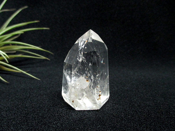 クォーツインクォーツ 貫入水晶 ポイント 原石 天然石専門店【鬮石】