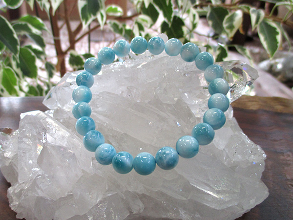 ラリマー 高品質ブレスレット 通販 約8mm | 天然石アクセサリー販売